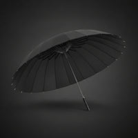 Windproof Umbrella with 24 Ribs Wind-Resistant Double Canopy Umbrella Large Heavy Duty for Couples, Commuters, Families, Windy Weather, Rainy Days