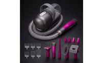 Mess-Messless Grooming Vacuum Kit Allall-in-One Pet Grooming Kit with Vacuum Powerful Suction Deshedding Brush Multi-Purpose