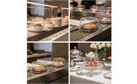 Plate Cover with Vents Clear Cloche Vented for Buffet, Restaurants, Caterers