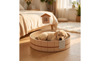 Cat Scratching Bed with Spring Sign Corrugated Cat Scratching Lounge Bed Tub-Shaped Scratcher Bowl for kittens , Kittens, Living Room