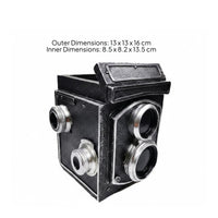 Camera Shaped Resin Planter Retro Design Vintage Camera Resin Pot Creative