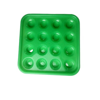 Long-Lasting Billiard Ball Storage Tray Thickened Material Pool Ball Carrying Tray for Game Room