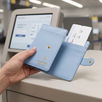 Multi-functional Large Capacity Wallet with Zipper Pockets and Card Holder