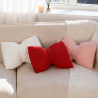 Bow Pillow Cute Sofa Cushion Comfortable Support for Lounge