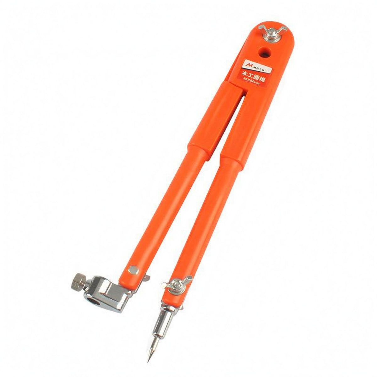 Woodworking Compass Clamp Holder Circle Marking Tool Uses Standard Pencil