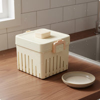 Plastic Tofu Mold Sturdy Tofu Creator Mold Even Pressing for Home