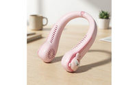 Hands-Unrestricted Neck Fan USB Rechargeable Wearable Fan Portable Lightweight for Travelers