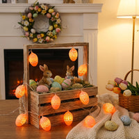 Easter Egg Battery Operated Atmosphere Lighting LED Easter Egg Lights Cute Design Holiday Decoration for Families, Party Planners, Home, Bedroom, Outdoor