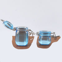 Dollhouse Jar with Lid Sturdy Mini Container Jar Lightweight Container for Collectors, Hobbyists