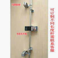 工业烤箱方杆门扣红顺兴方钢锁拉杆锁 机械设备门锁 烘箱门把手
