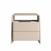 Single-Drawer End Table Modern Design Nightstand space-saving Size for Office, Adults