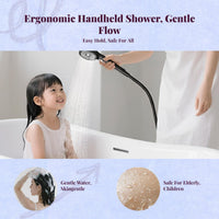 High-pressure handheld shower head