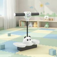Indoor Balance Board with Handlebar Concentration Hopping Toy Active Jumping Coach Safe for Children, Toddlers