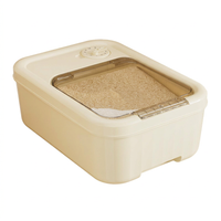 Rice Storage Container, Airtight Food Storage, Dry Food and Grains, Home Kitchen Storage, Food Storage Box, Large Airtight Fo