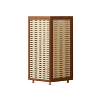 Rattan Umbrella Stand Compact Home Storage Entryway