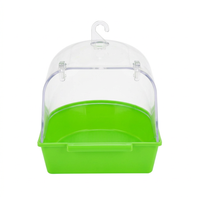 Bird Bath Cage Hanging Bird Bathtub, Parrot Mynah Thrush Bath Tub, Pet Bird Tub for Cage Hanging Bird, Canary Budgies Bath Ca