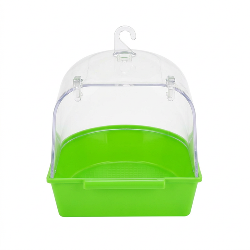 Bird Bath Cage Hanging Bird Bathtub, Parrot Mynah Thrush Bath Tub, Pet Bird Tub for Cage Hanging Bird, Canary Budgies Bath Ca