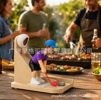 跨境新品From Bottle Opener to Party Game迷你高尔夫球杆开瓶器