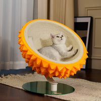 Cat Bed with Scratcher Spiky Cat Scratcher with Bed Cozy for Pet Corner, Kittens