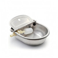 Livestock Drinking Bowl with Buoyant Valve Self-Filling for Barns, Farms, Cattle