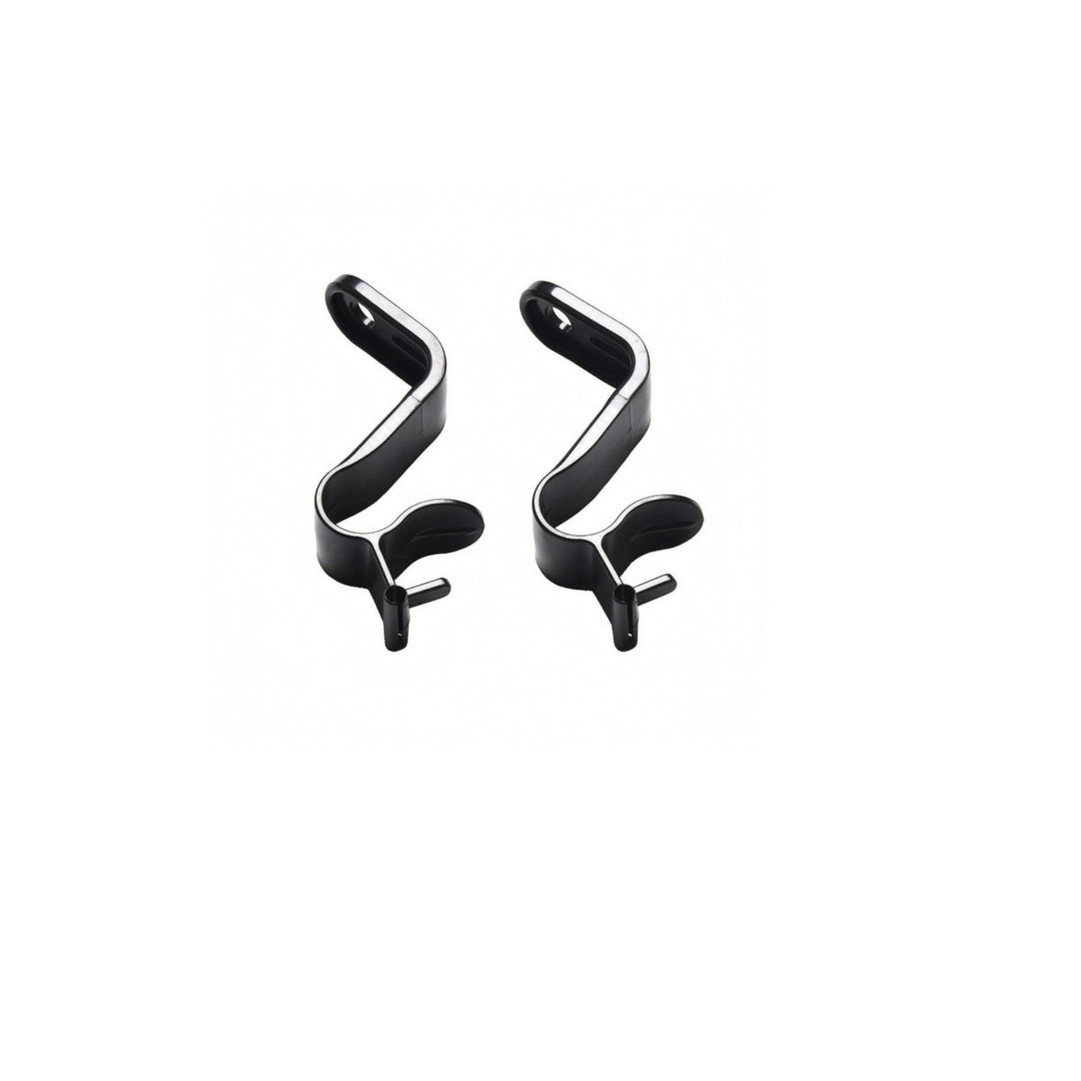 2 Pieces Seat Back Hook Black Car Seat Hook Easy to Install