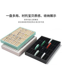Bracelet Tray Display Grid 40 Position Jade Bracelet Storage Box Bracelet Display Stand Prop