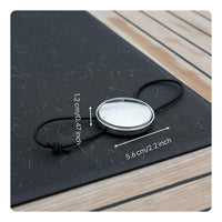 Technical Diving Mirror Compact Design Scuba Rearview Mirror Lightweight Underwater Observation Tool for Side-Mounted Divers