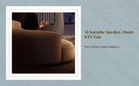Karaoke speaker with USB input.