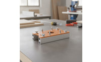 Precision Router Slotting Jig | Handheld, carpentry Routing Fixture, for Workshop