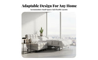 Space-Saving Pull-extendable Sleeper Sofa two-in-oneUse Pull-extendable Sleeper Chair Foldable Design transformable Couch Adjustable Backrest for Apartment Dwellers, Guest Hosts, Young Adults, Small Spaces, Bedroom, Home inactiveice