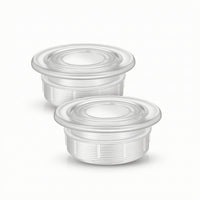 2 Pieces Threaded Patio Table Umbrella Hole Plug Ribbed Table Umbrella Hole Insert Outdoor Low-Profile