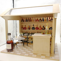 Miniature Wooden Dollhouse DIY Kit - European Style Craft Ornament