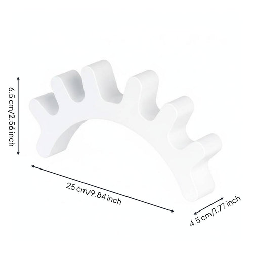 Eyelash Arch Decor Modern Eyelash Model Ornament Minimalist for Beauty Salon