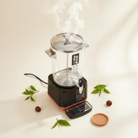 Automatic Steam Tea Brewer Fast Boiling Electric Tea Brewer Beverage Warmer Dispenser Boil-Dry Protection for Restaurant