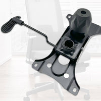 Locking Function Office Chair Tilt Mechanism Height Adjustable Office Chair Lift Mechanism Universal Accessory Swivel Base Plate Multi-Functional