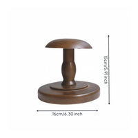 Wooden Hat Stand Solid Wood Storage Furniture Turnt Post for Home