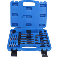 22-Piece Car Glow Plug Thread Repair Tool Set for Broken Electrode Removal