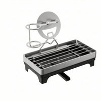 Kitchen Sink Organizer with Drain Spout Self-Draining Kitchen Sink Organizer Countertop