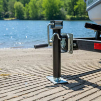 Trailer Jack Leg Heavy Duty Side-Mount Trailer Jack Manual for Campsite Leveling