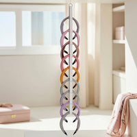 Hanging Headband Storage Rack Lightweight Headband Rack Strap-Style Wall-Mounted for Girls, Closet