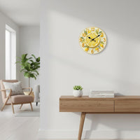 Fruit Themed Clock Silent Movement Home Decor Nordic Design for Living Room