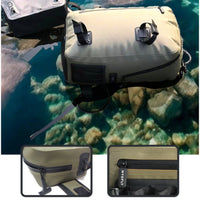 18L Fishing Backpack Mesh Pocket Tackle Gear Pack Outdoor Bag Adjustable Straps