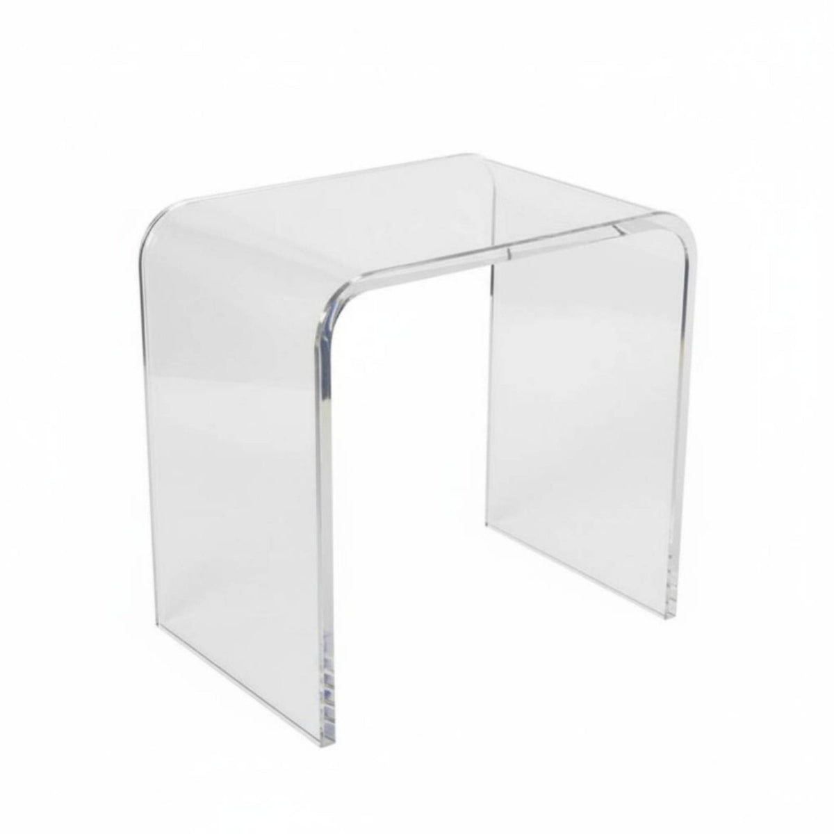 U-Shaped Acrylic Stool Modern Design Home Furnishing Multi-Purpose for Entryway