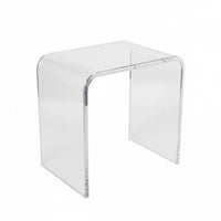 U-Shaped Acrylic Stool Modern Design Home Furnishing Multi-Purpose for Entryway