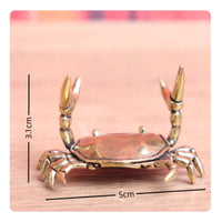 Weightlifting Crab Pen Stand Creative Design Desk Ornament Handmade Look