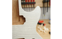 Hardwood Maple Guitar Smooth-Surfaced Sanded Unfinished Electric Guitar Body for Luthiers