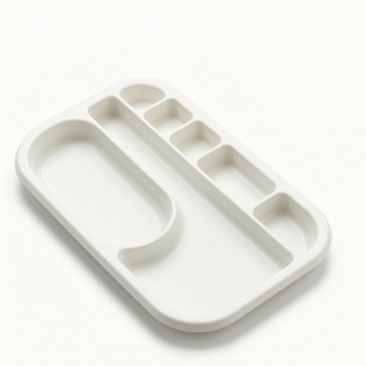 Compartment Tray Divided Hardware Organizer Tray Compact for Hobbyists