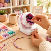 Electric Bead Threading Machine Time-Saving Electric Bead Long-Lasting Abs