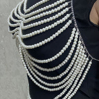 Sexy Beaded Body Chain for Plus Size Women