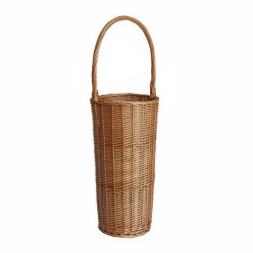 Umbrella Storage Bucket Handwoven Umbrella Storage Basket Tall Design Household Organizer for Living Room